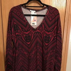 V neck Highlander sweater